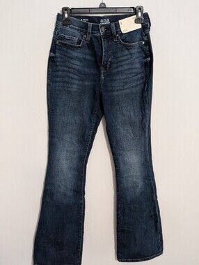 NEW a.n.a Dark Blue Wide Leg Jeans